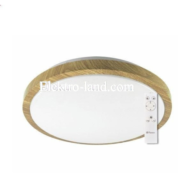  Светодиодный светильник smart 36w 2880lm wooden feron 